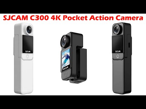 SJCAM C300 4K Pocket Action Camera 6-Axis GYRO Image Stabilization Super Night Vision WiFi Remote