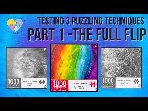 Testing 3 Puzzling Techniques - Part 1 The Full Flip