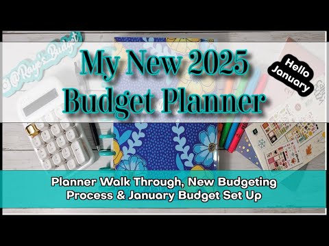 JANUARY 2025 BUDGET SET UP | New Budget Planner & Process | Are You Ready? | Zero Based Budgeting