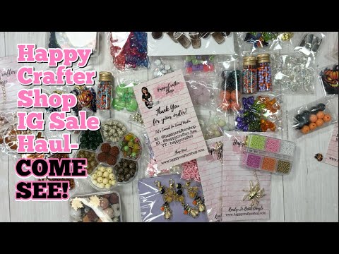 Happy Crafter Shop IG Sale Haul- COME SEE!