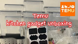 Useful Kitchen Gadgets Unboxing | Temu Kitchen Gadgets Haul | Viral Gadgets 2024