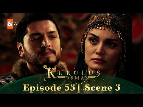 Kurulus Osman Urdu | Season 6 Episode 53 Scene 3 I Alaeddin Sahab apni behen ke liye pareshaan hain