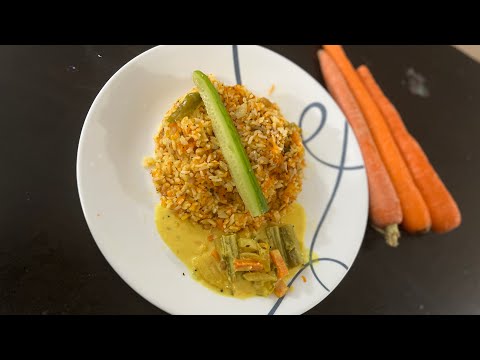 Carrot Rice - Lunch Box Recipe