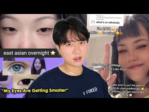 The Race Change Community Obsessed with Turning Asian