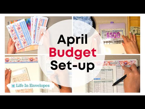 Budget Set Up / Cash Envelope Stuffing / Sinking Funds  / Low Income / Life In Envelopes