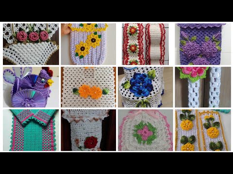 Ideas de patrones de crochet a mano muy atractivas y hermosas para decoraciones del hogar