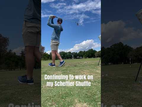 Scottie Scheffler Shuffle ftw #golf #golfswing #practice #scottiescheffler