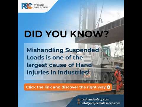 The Right Way Of Handling Suspended Loads  #workplacesafety #safetyfirstalways #safetyinnovation