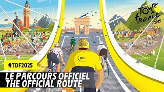 Parcours Officiel - Tour de France 2025