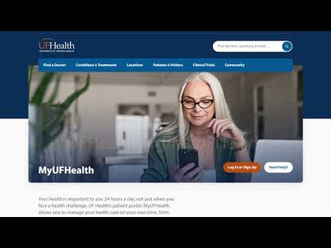 MyUFHealth Patient Portal Signup