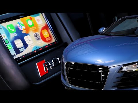 APPLE Carplay & ANDROID Auto With A Custom R8 Fascia | Audi R8 Gen 1