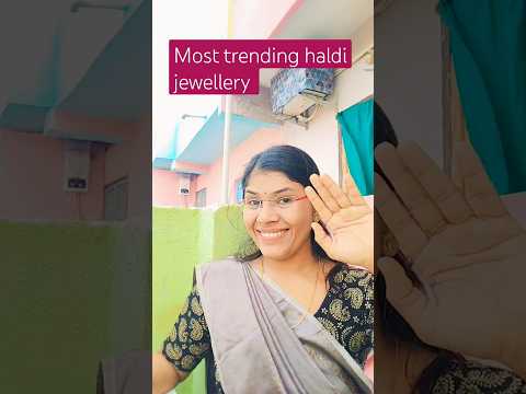 trending haldi jewellery,#handmadejewelry #shortfeed#shortvideo #shorts#viral #trending#wedding