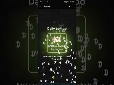 Dropee Daily Combo 8 November | Dropper combo today | Dropee Daily Combo Today