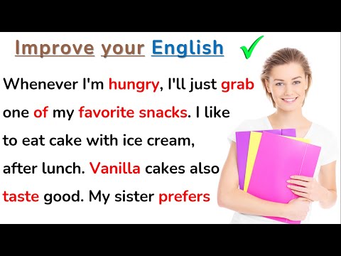 When I'm hungry ❤️  Learning English Listening and Speaking Practice  Improve English