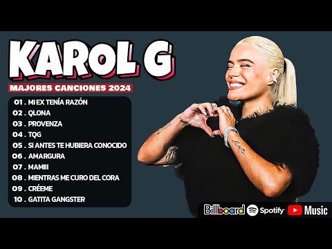 Karol G Mix Éxitos 2024 - Lo Más Popular de Karol G 2024 - Mejores Canciones de Karol G