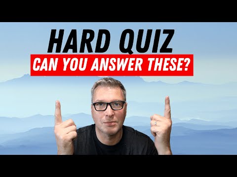 Hard Ultimate General Knowledge Trivia Quiz Game