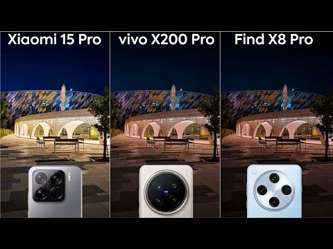 Xiaomi 15 Pro vs Vivo X200 Pro vs Oppo Find X8 Pro Camera Test Comparison