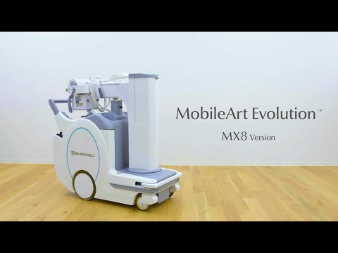 Shimadzu New Mobile X-ray System, MobileArt Evolution MX8 Version