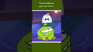 Om Nom Spooky Story #cartoon #shortsfeed #cuttherope #funnycartoons #omnom