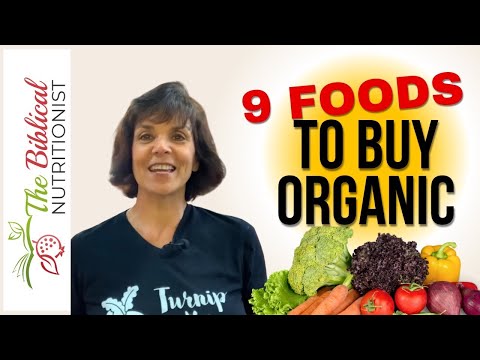 Don't Buy These Unless ORGANIC | Top 9 Foods You Should Buy Organic