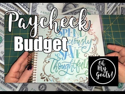 Our Weekly Budget Plan | Paycheck to Paycheck / Rollover System No. 1