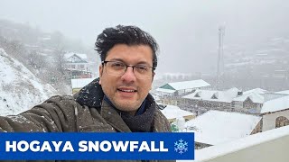 ❄️ Snowfall in Uttarakhand, Harsil 23rd Dec 2024 | Best places to visit in Uttarakhand | Vlog No 1️⃣