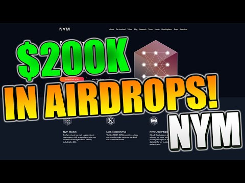 $200K in POSSIBLE AIRDROPS with NYM!