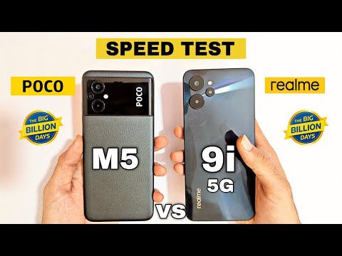 poco m5 vs realme 9i 5g Speed Test  & Comparison | Shocking Results 😱