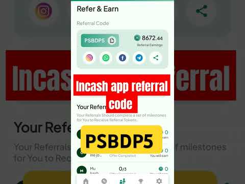 🤑Incash app referral code | incash app referral code 2024 #shorts #ytshorts #song