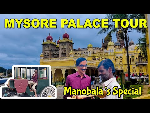 Mysore Palace Tour | Manobala’s Special | Chandramukhi 2 | Amba Vilas Palace | Karnataka Wastepaper