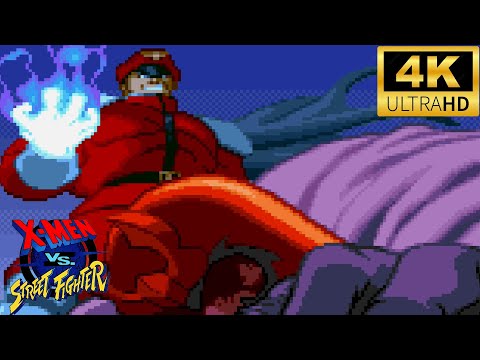 【XVS】X-MEN VS. STREET FIGHTER　ベガエンディング　4K/60fps