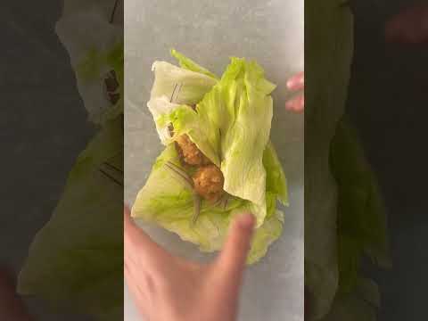 BLC- Bacon Lettuce Chicken nugget wrap #lowcarb#chickennuggets #costco# bento #wrap #lunch #healthy