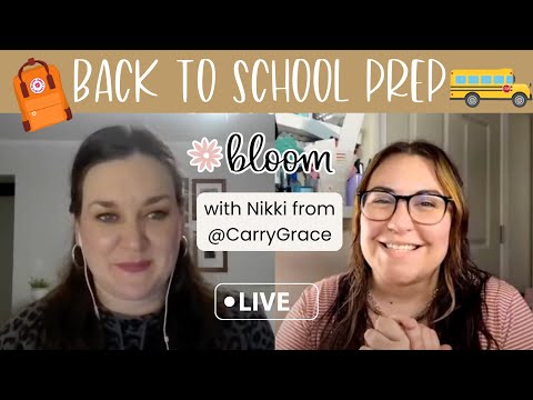 Get Your Home Ready for Back to School with Nikki from Carry Grace Plans