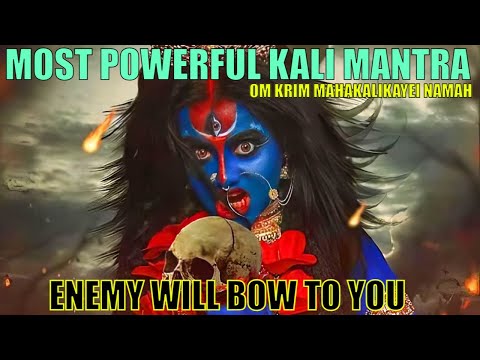 Most powerful KALI MANTRA 🔥 Om Kreem MahaKalikayei Namah