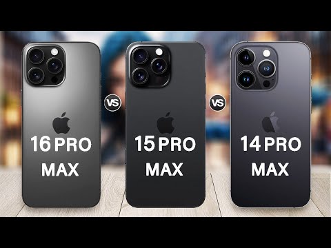 IPHONE 16 Pro Max VS iPhone 15 Pro Max VS iPhone 14 Pro Max Which ONE is BEST?