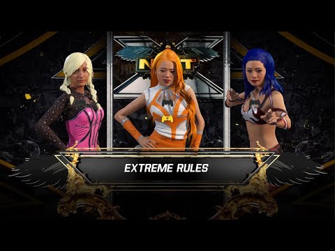 WWE 2K22 AWA wrestling: Savannah vs Faye vs Thegreatajgv. Womens USA championship tournament.