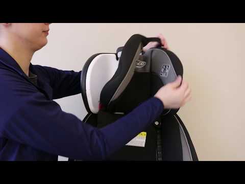 Graco® 4Ever® Extend2Fit®- How to Remove and Replace the Car Seat Cover