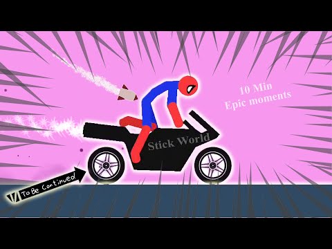 10 Min Best falls | Stickman Dismounting funny and epic moments | Like a boss compilation #637