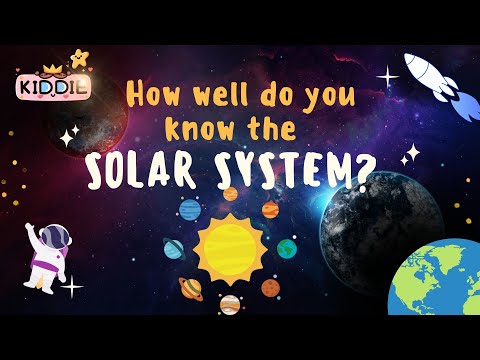 20 Fun Solar System Questions for Kids with Answers | Kiddie Quiz Video 2024