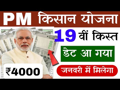 pm kisan saman nidhi yojana 19th instalment date 2024 | किसानों के खाते में आएगें ₹2000 रूपये kisan