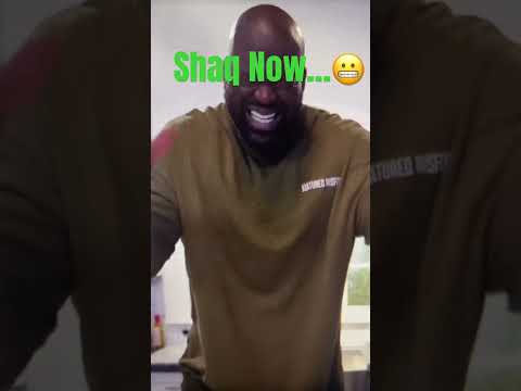 Shaq Then Vs. Now🏀 #basketball #shorts #fyp #trending