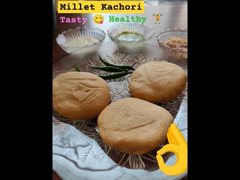 Foxtail Millet Kachori #milletrecipe #healthy #snacks #kachori  #gurunanak