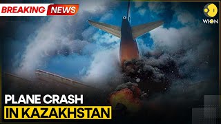 Azerbaijan Airlines Passenger Plane Crashes In Kazakhstan | BREAKING NEWS | WION