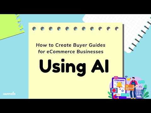 How to Create Buyer Guides with AI for eCommerce Businesses