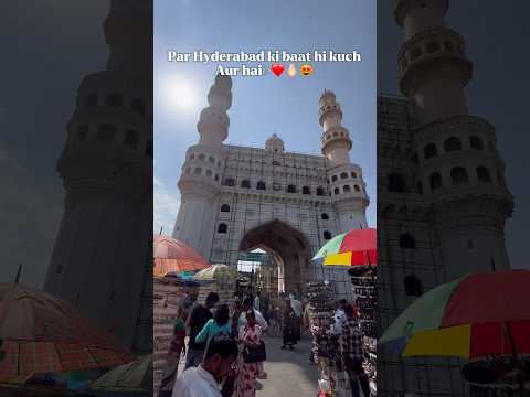 Hyderabad oldcity #charminar