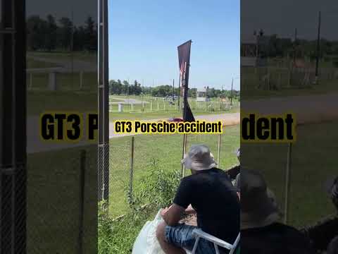 GT3 Porsche accident #shorts #racetrack #accident