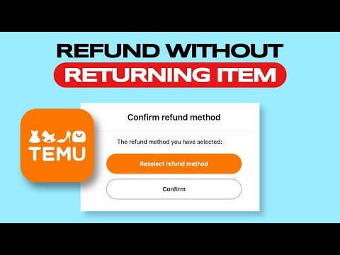 How To Get A Refund Without Returning The Item Temu