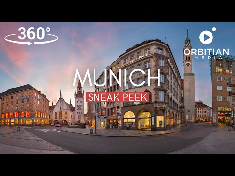 VR Travel - Munich Sneak Peek (8K resolution)