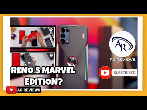 OPPO RENO 5 MARVEL EDITION OFFICIAL UNBOXING | AG REVIEWS #RENO5 #OPPO