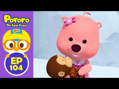 @Pororoepisode Pororo the Best Animation | #104 Loopy's New Friend | Learning Healthy Habits